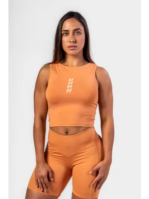 Crop top majica bez rukava CONFIDENCE 476 ORANGE Nebbia
