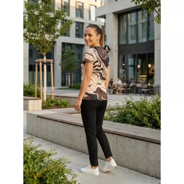  Ženska premium funkcionalna majica ALTISPORT VOJ/ALW099TR01 SMEĐA 