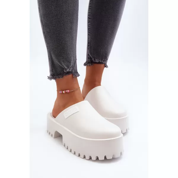  Ženske papuče BIG STAR NN274015 WHITE Big Star Shoes 