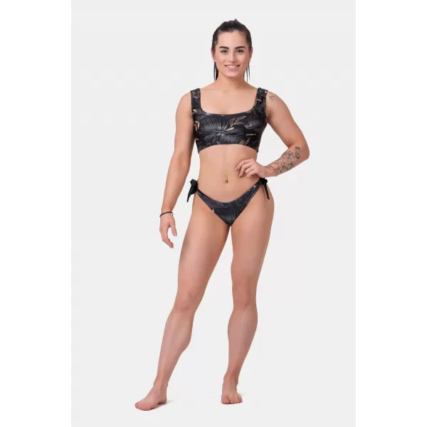  Bikini Active Black - gornji dio bralette 554 VOLCANIC BLACK Nebbia 