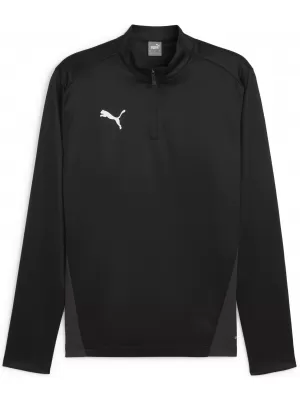 Košulja PUMA TEAMGOAL TRAINING 1/4 ZIP TO 658629_03 PUMA CRNO/BIJELO/TAMNO SIVO