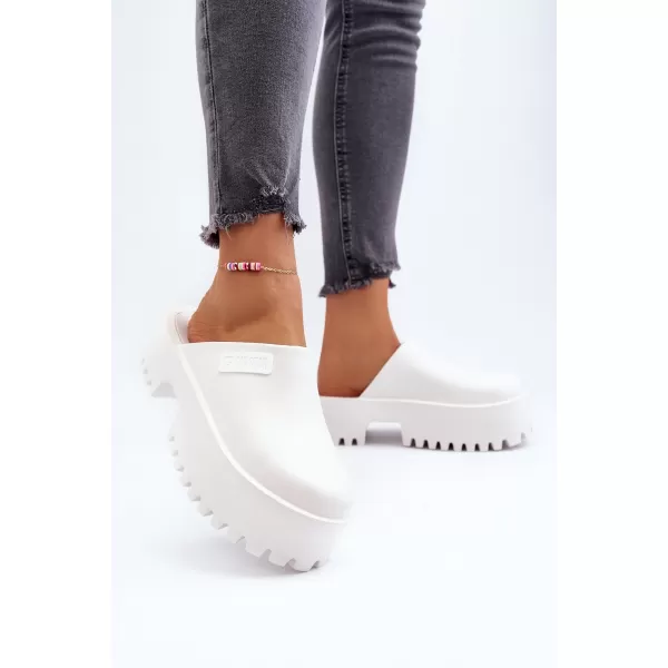  Ženske papuče BIG STAR NN274015 WHITE Big Star Shoes 