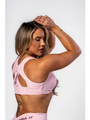 Sportski grudnjak STRONG BEAUTY 424 ROZA Nebbia
