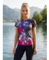 Ženska premium funkcionalna majica ALTISPORT VOJ/ALW055TR01 CRNO RUŽIČASTA