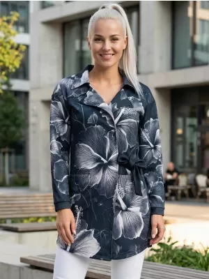Ženska vrhunska jakna ALTISPORT VOJ/ALW102MI05 CRNO-BIJELO