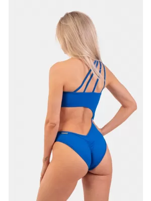 Asimetrični monokini na jedno rame 459 PLAVI Nebbia