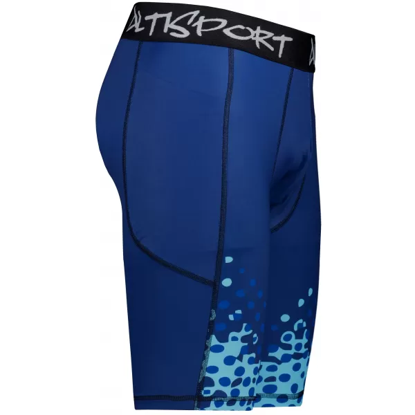 Muške sportske tajice iznad koljena premium ALTISPORT VOJ/ALM109LEG02 KRALJEVSKO PLAVA 