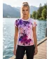 Ženska premium funkcionalna majica ALTISPORT VOJ/ALW055TR01 LJUBIČASTA/NARANČASTA