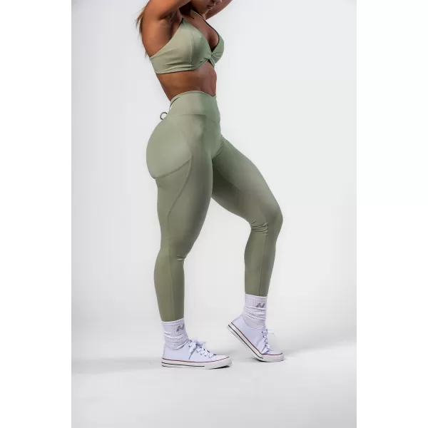  Tajice za oblikovanje s vezanjem STRONG BEAUTY 426 SVIJETLO ZELENE Nebbia 