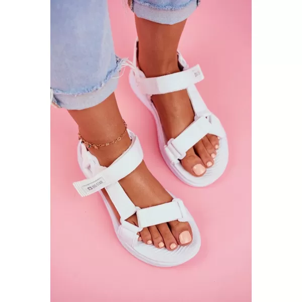  Ženske sandale BIG STAR FF274A603 WHITE Big Star Shoes 