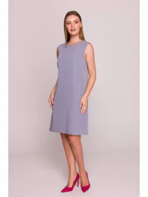 Haljina STYLOVE S408 GOLUBIJE SIVA