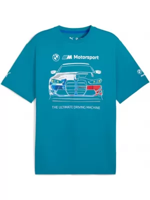 Košulja PUMA BMW MMS BOLD GRAPHIC TEE 632914-06 PLAVI