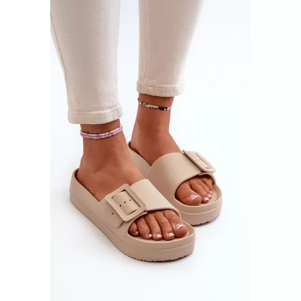  Ženske papuče BIG STAR NN274A666 BEŽ Big Star Shoes 