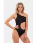 Asimetrični monokini na jedno rame 459 BLACK Nebbia