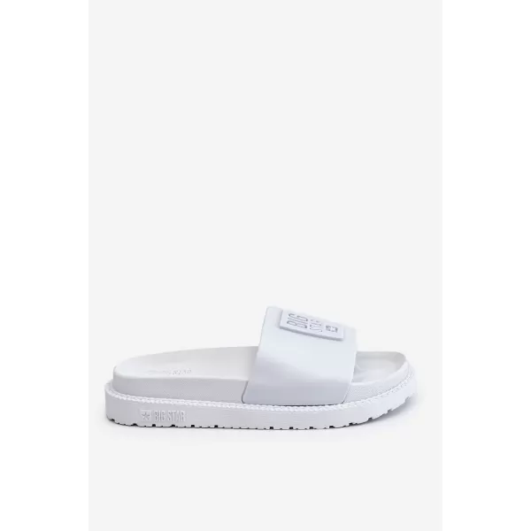  Ženske papuče BIG STAR LL274428 WHITE Big Star Shoes 