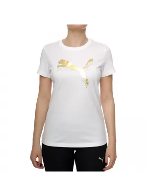 Košulja PUMA ESS METALLIC TEE 684995-52 BIJELA BOJA