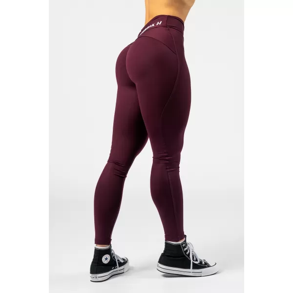  Tajice za oblikovanje sa strukom u obliku slova V STRONG BEAUTY 425 DARK RED Nebbia 