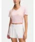 Ženska majica kratkih rukava UNDER ARMOUR TECH SSV- TWIST 1384227-647 RUŽIČASTA