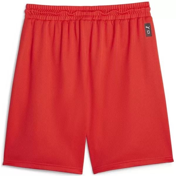  Kratke hlače PUMA HOOPS TEAM PRACTICE SHORT 676641_03 PUMA RED 