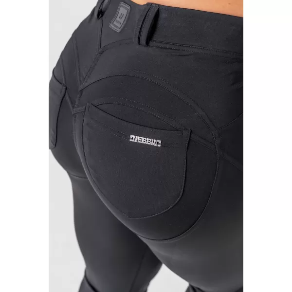  Raširene Bubble Butt Leggings 2.0 POWER LIFT 308 BLACK Nebbia 