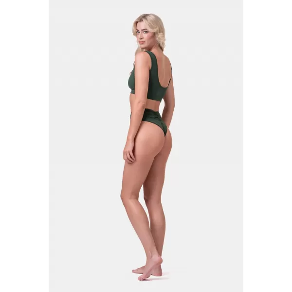  Bikini Active Black - bralette top 554 DARK GREEN Nebbia 