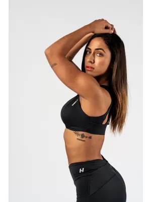 Sportski grudnjak STRONG BEAUTY 424 BLACK Nebbia