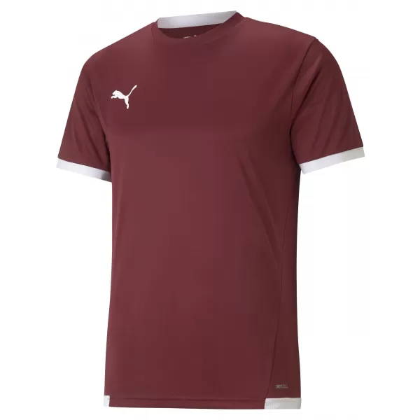  Košulja PUMA TEAMLIGA JERSEY 704917_09 CORDOVAN/ CORDOVAN/PUMA WHITE 