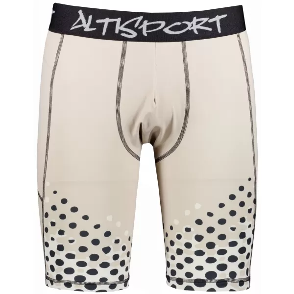 Muške sportske tajice iznad koljena premium ALTISPORT VOJ/ALM109LEG02 SVIJETLOSMEĐA 