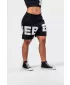 MUSCLE MOMMY 624 BLACK Nebbia kratke hlače od 6 inča