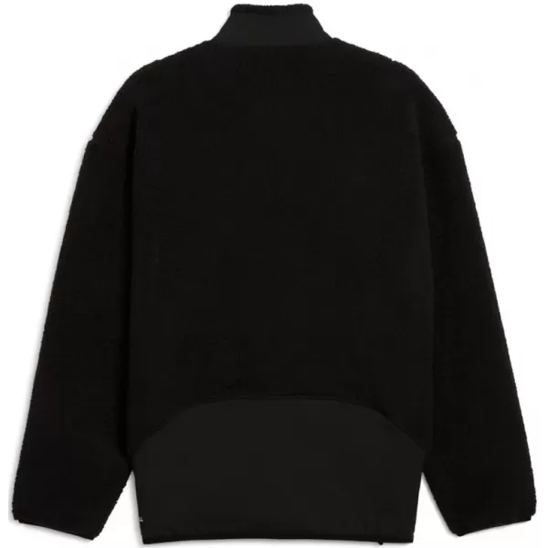  Muška jakna PUMA TECH SOFT TECH RELAXED SHERPA JACKET 632104-01 CRNA 