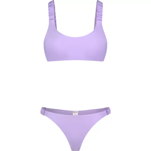  Ženski bikini - gornji dio NORDBLANC NBSSS8209 LJUBIČASTA 