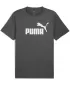 Muška majica kratkih rukava PUMA ESS NO. 1 LOGO HEATHER TEE 682550-01 CRNA