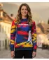 Ženska vrhunska funkcionalna majica ALTISPORT VOJ/ALW036RO/MI01 GOD