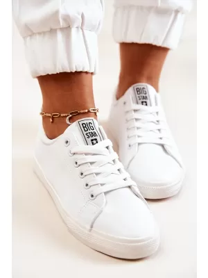 Ženske kožne tenisice BIG STAR JJ274311 WHITE Big Star Shoes