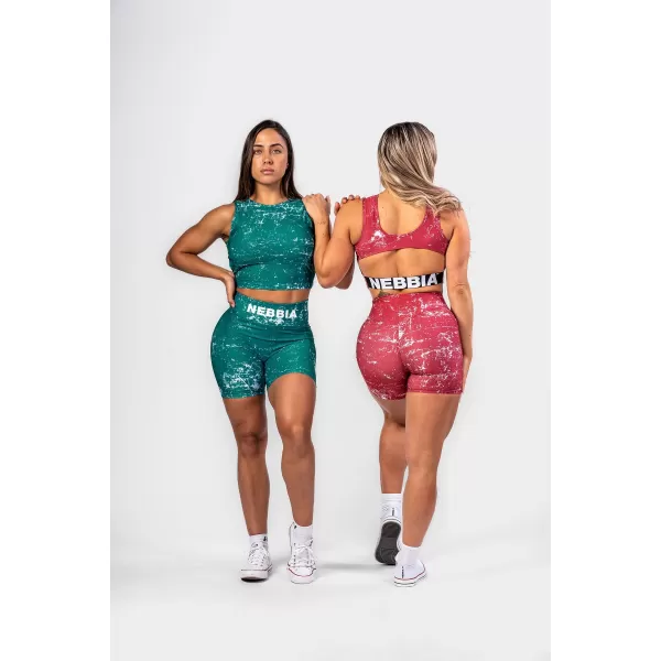  HAMMIES 615 RED Nebbia kratke tajice visokog struka od 5 inča 