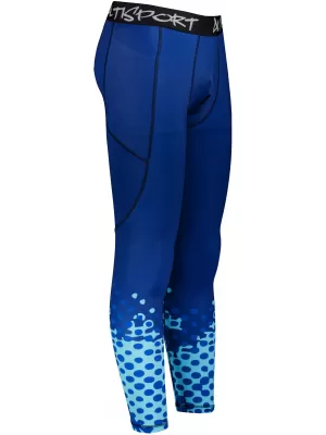 Muške duge premium sportske tajice ALTISPORT VOJ/ALM109LEG01 KRALJEVSKO PLAVA