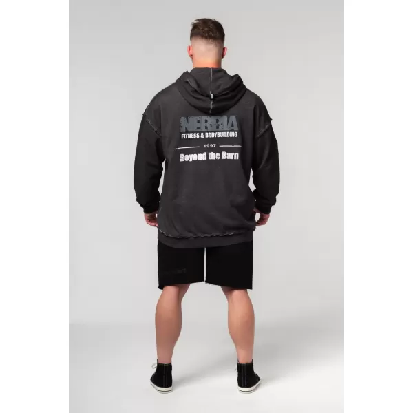  Isprana majica s patentnim zatvaračem GYM BRO 362 BLACK Nebbia 