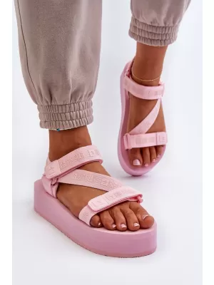 Ženske sandale BIG STAR NN274A533 PINK Big Star Shoes