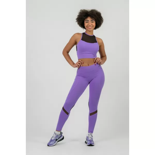  FIT Activewear tajice visokog struka 443 LILA Nebbia 