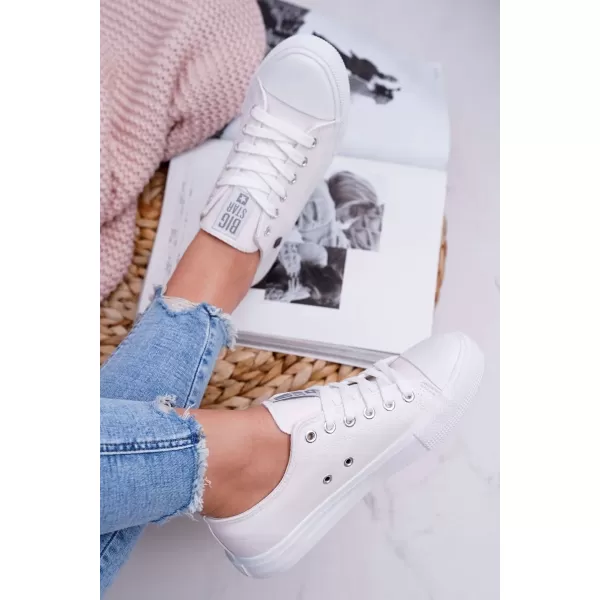  Ženske tenisice BIG STAR V274869 WHITE Big Star Shoes 