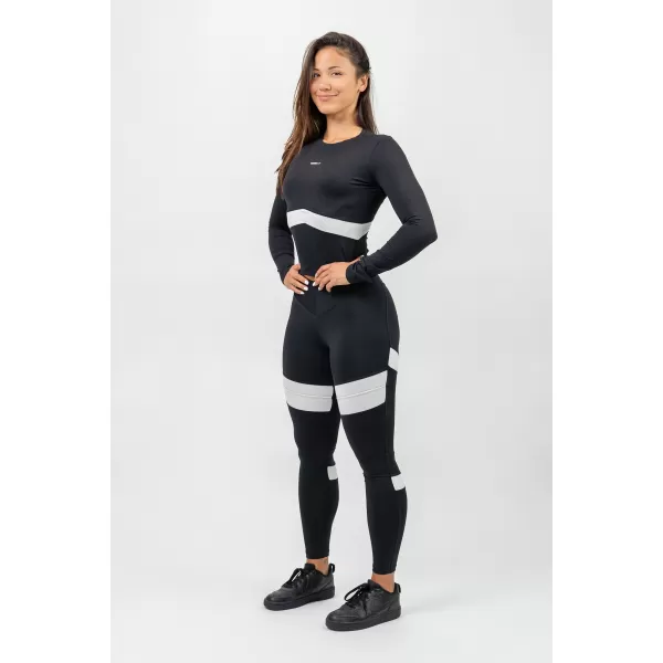  Crni top s dugim rukavima TRUE HERO 242 BLACK Nebbia 
