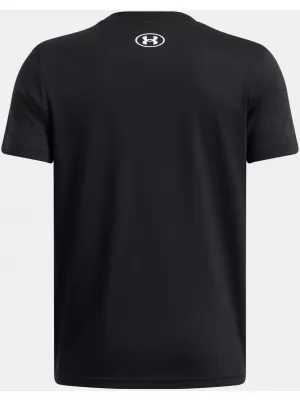 Majica za dječake UNDER ARMOUR B SPORTSTYLE LC SS 1389962-001 CRNA