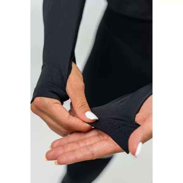  Crni top s dugim rukavima TRUE HERO 242 BLACK Nebbia 