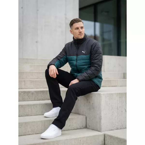  Muška jakna PUMA ESS PADDED JACKET 685210-75 ZELENA 