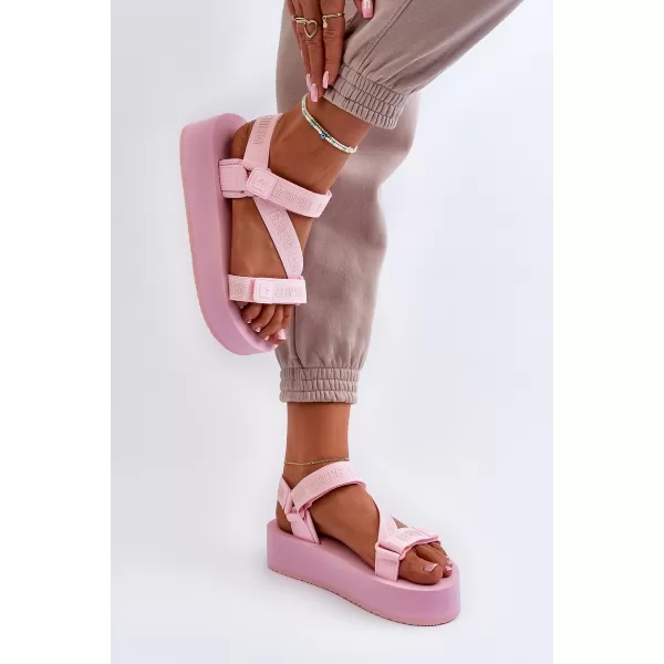  Ženske sandale BIG STAR NN274A533 PINK Big Star Shoes 