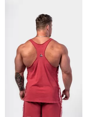 Washed muscle back stringer GOLDEN AGE 791 RED Nebbia