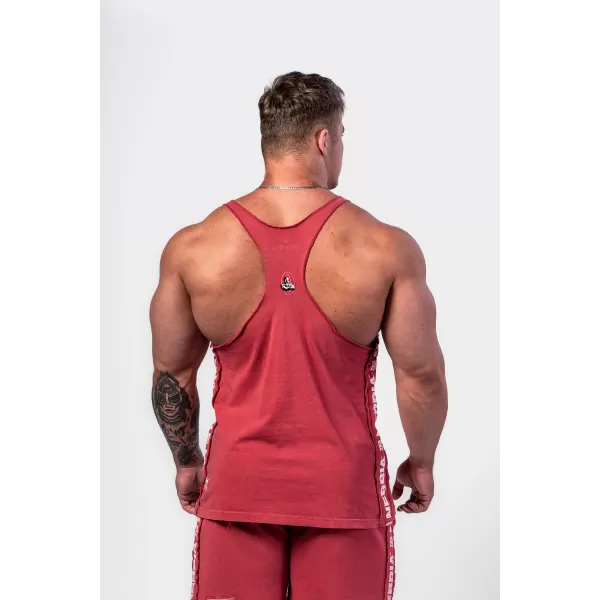 Washed muscle back stringer GOLDEN AGE 791 RED Nebbia 