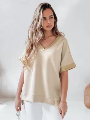 Košulja DSTREET SHINE LOVE RY2914 BEŽ