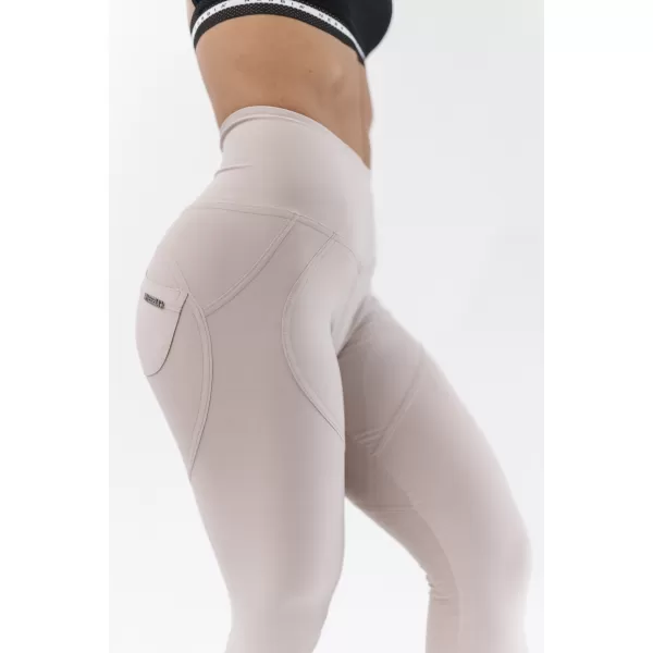  Tajice visokog struka s efektom podizanja Bubble Butt 587 CREAM Nebbia 