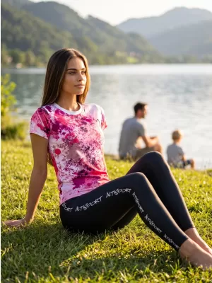 Ženska premium funkcionalna majica ALTISPORT VOJ/ALW055TR01 RUŽIČASTA